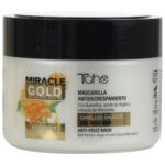 TAHE ANTI-FRIZZ MIRACLE GOLD THICK HAIR MASK - ΜΑΣΚΑ ΓΙΑ ΧΟΝΤΡΑ ΜΑΛΛΙΑ 300ML